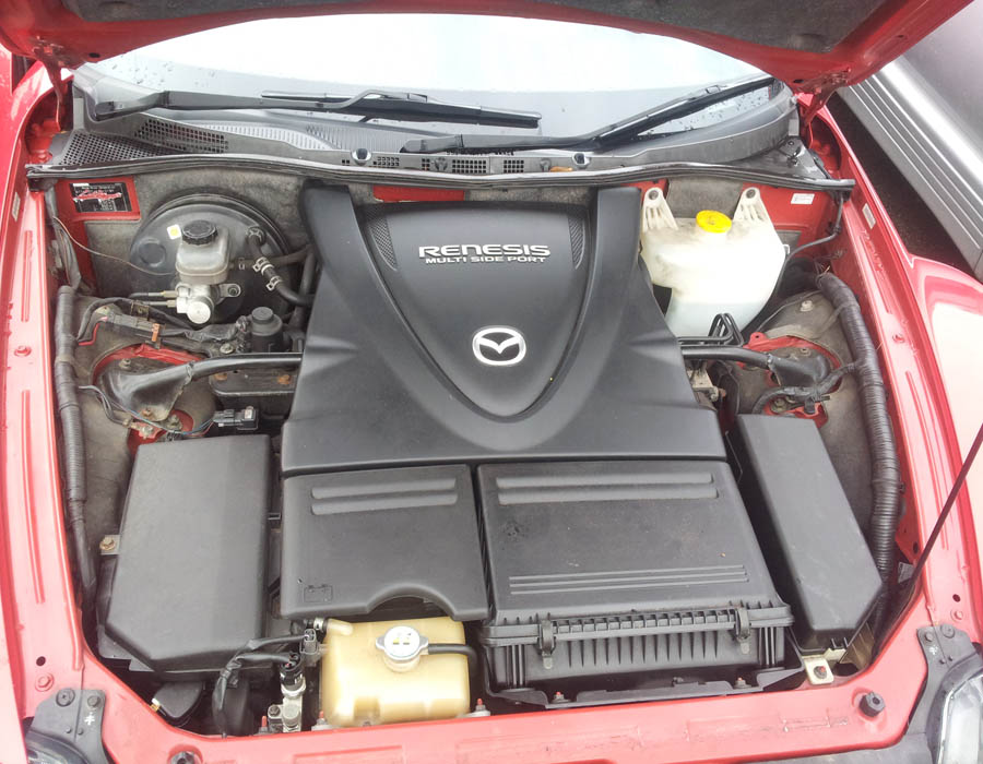 Mazda RX8 192PS engine-cover